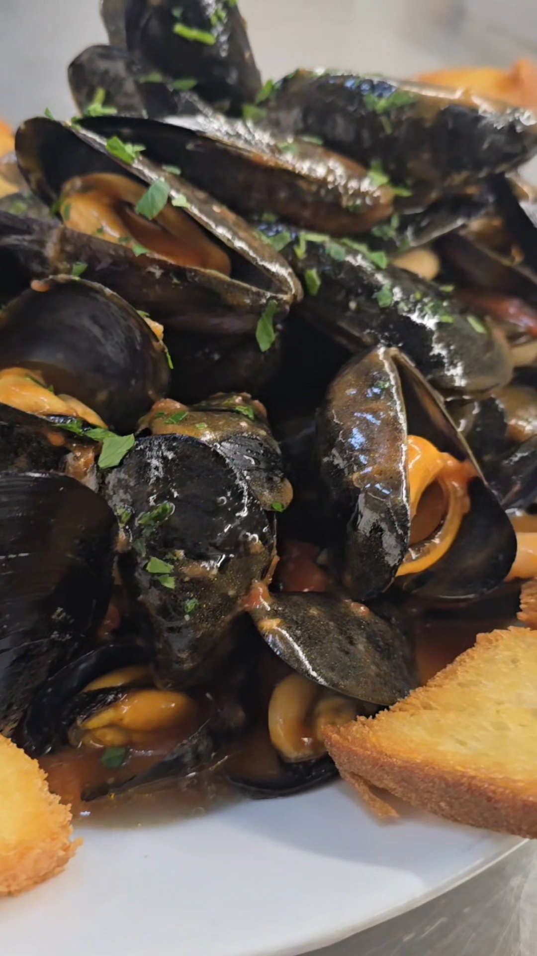 Sauté di cozze — dettaglio